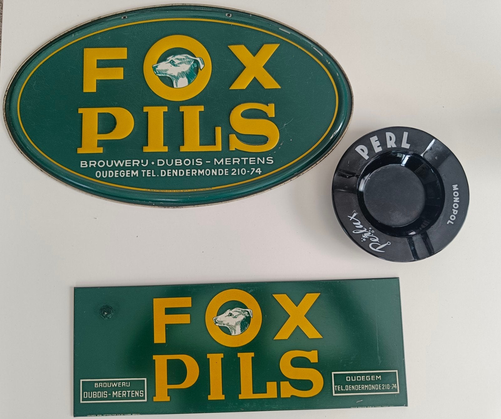 Fox pils, Verzamelen, Ophalen
