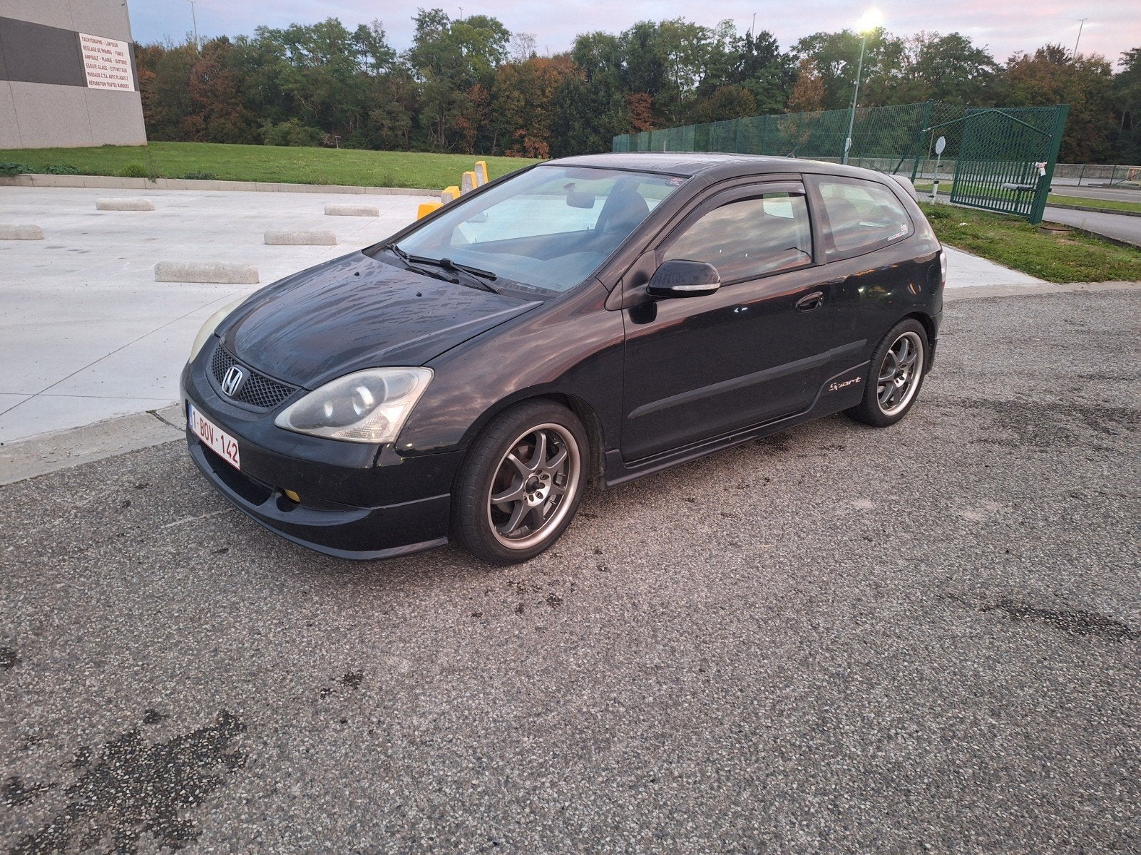 honda civic 1.4 90cv ep1 sport uit 2004. klaar om geregistre, Auto's, Stof, Zwart, 4 cilinders, Zwart