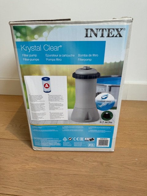 Filterpomp Intex, Tuin en Terras, Ophalen, Gebruikt, Filter