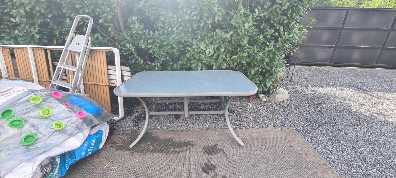 gratis, kasten, tuintafels, stoelen, Ophalen