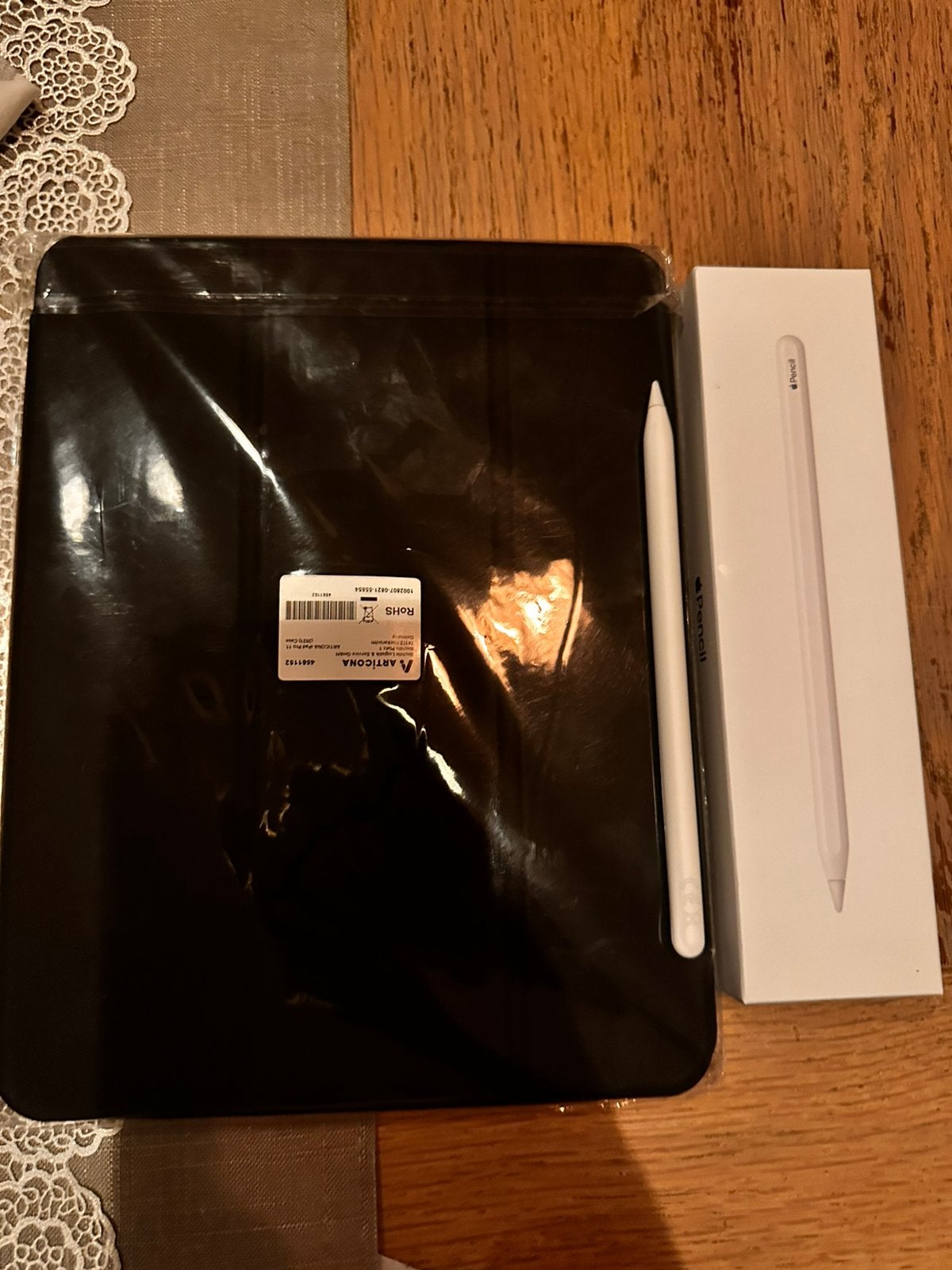 ipad  pro 11 inch  2022 hoesje en Apple Pencil 2, Ophalen of Verzenden, Zo goed als nieuw, 11 inch