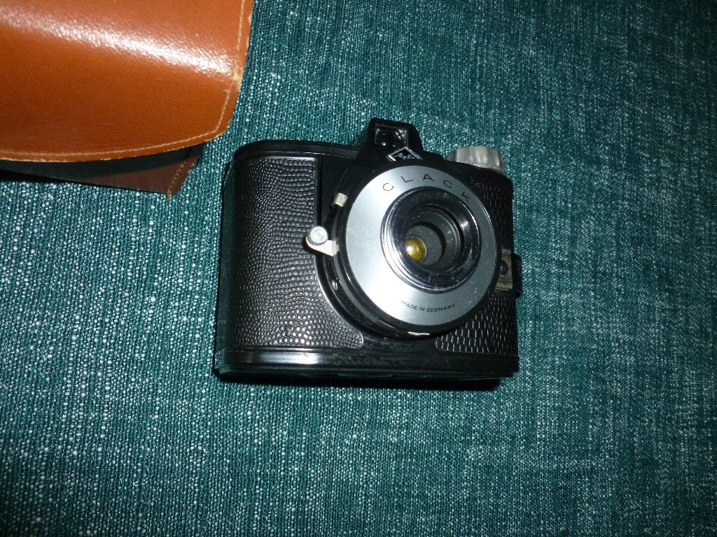 Agfa Clack 120 mm boxcamera, Ophalen of Verzenden, Gebruikt