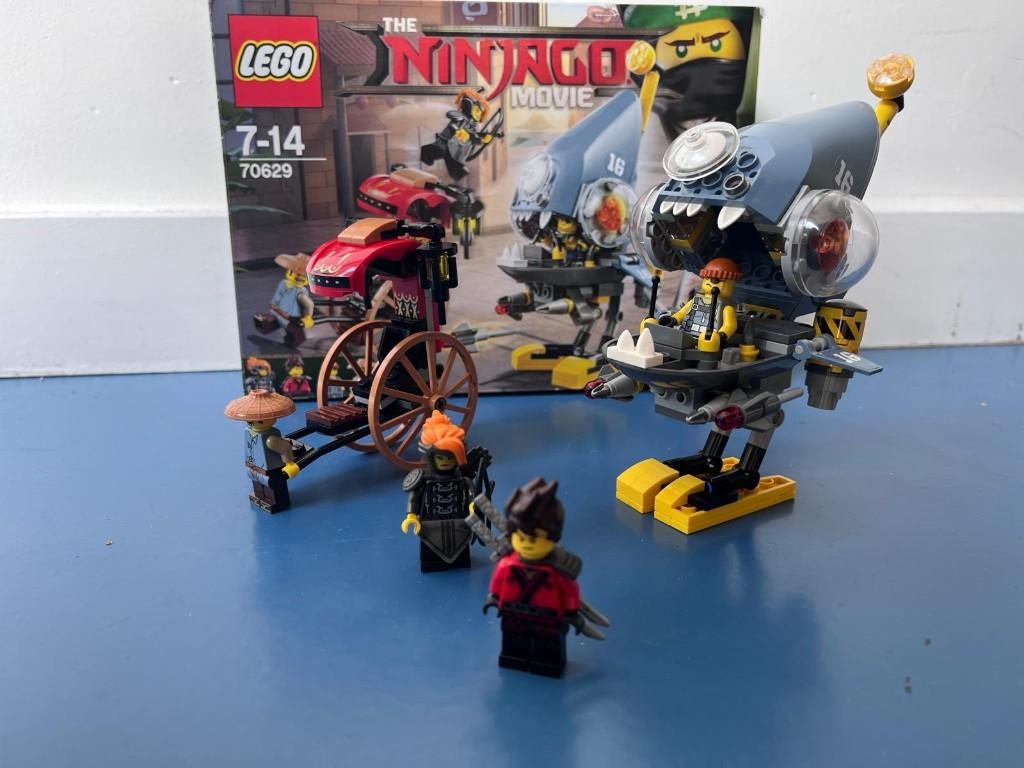 LEGO Ninjago Movie 70629 - Piranha aanval, Enfants & Bébés, Jouets | Duplo & Lego, Utilisé, Lego, Ensemble complet, Complet, Accessoires inclus