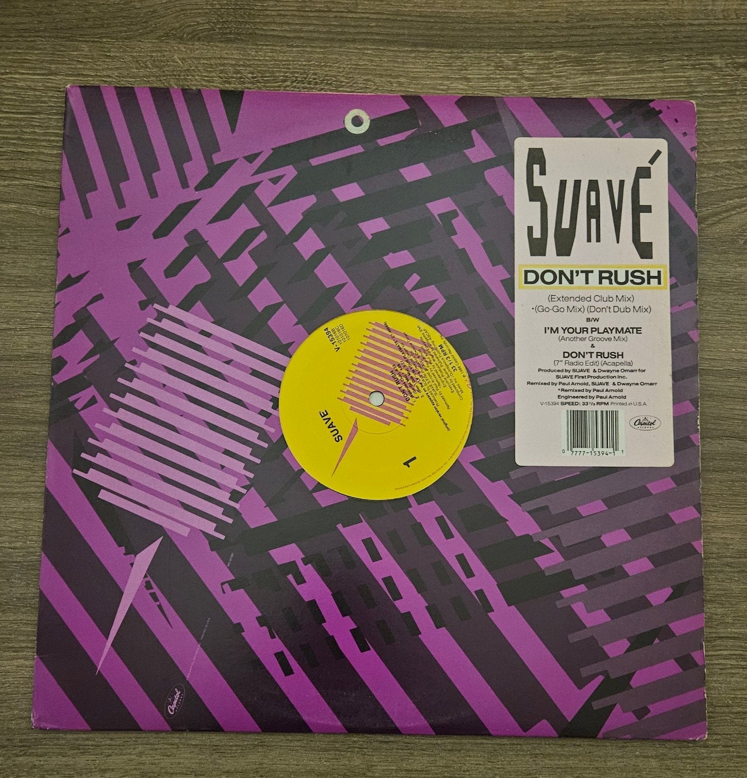 Suavé Don't rush, Ophalen
