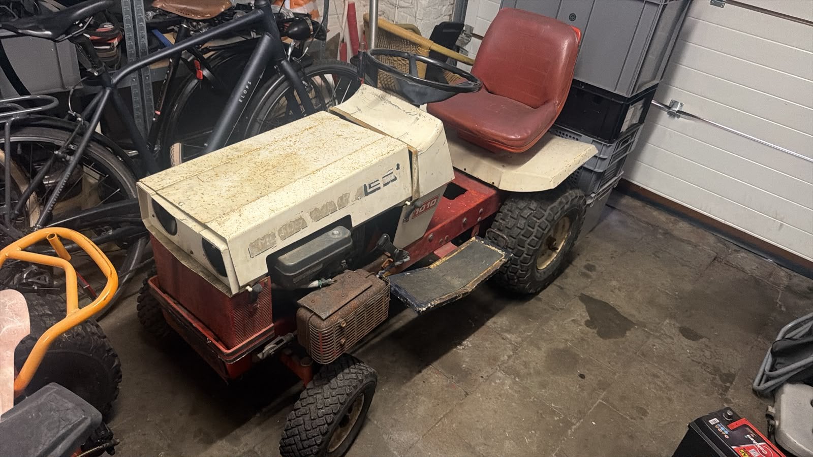 Mini tractor 2 takt rijdende staat, Ophalen, Oldtimer, Overige merken