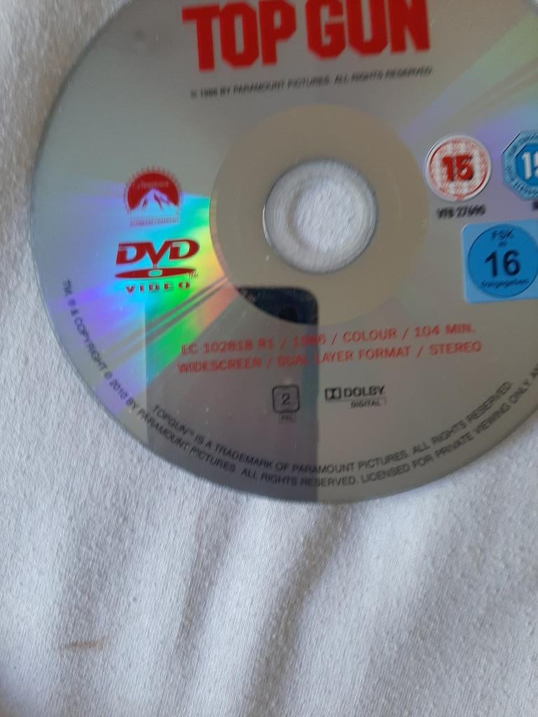 Film   Top Gun, Cd's en Dvd's, Ophalen of Verzenden, Zo goed als nieuw