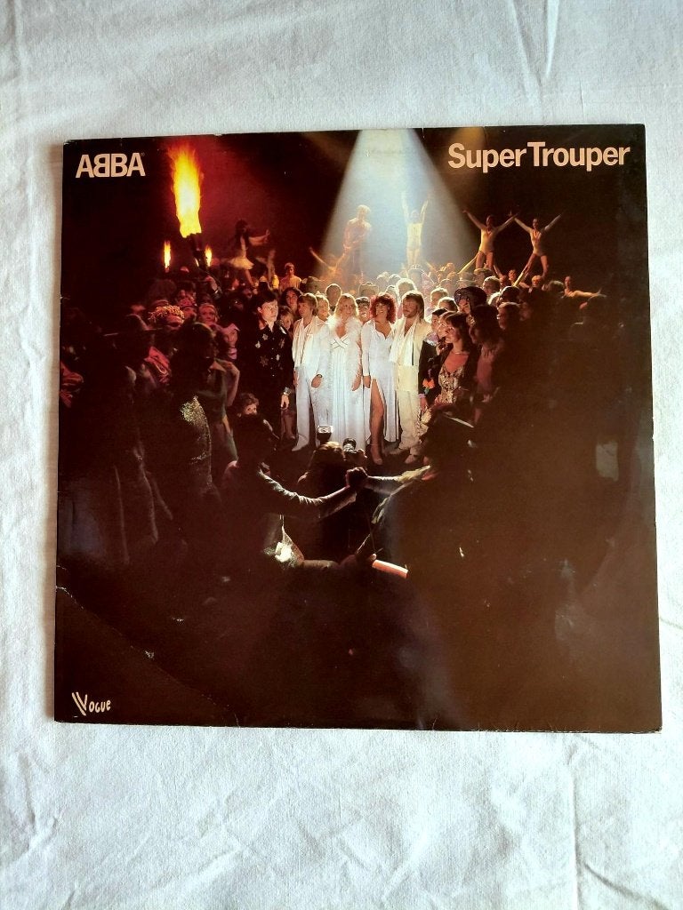 Abba - Supertrouper, Cd's en Dvd's, Vinyl | Overige Vinyl, Ophalen, LP, Gebruikt, 12 inch