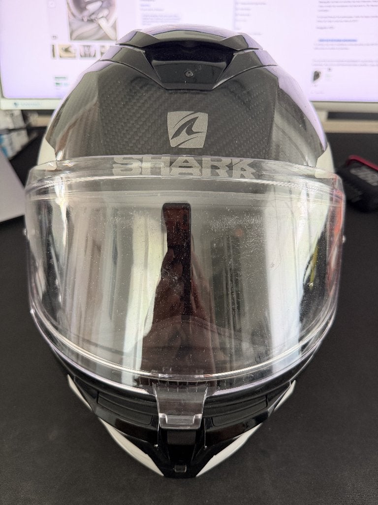 Shark Spartan GT Carbon Skin + Cardo Freecom 2X JBL, Ophalen, Heren, Shark, Tweedehands