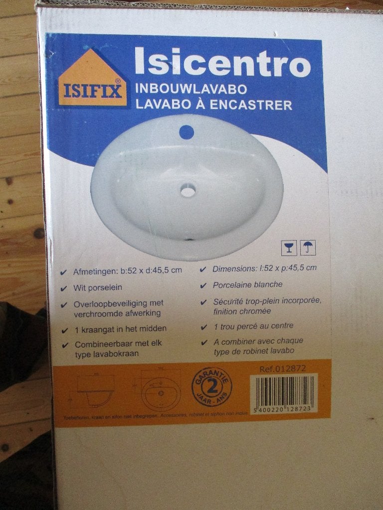 vasque à encastrer, Bricolage & Construction, Enlèvement, Neuf, Lavabo
