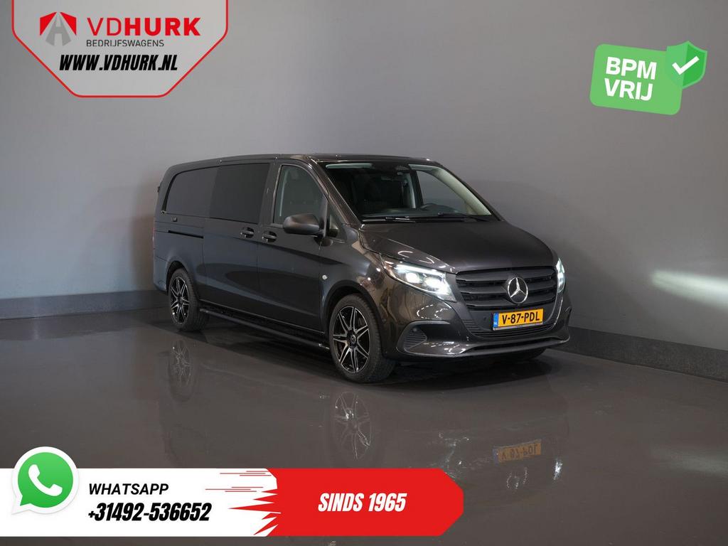 Mercedes-Benz Vito 116 CDI Aut. L3 DC Dubbel Cabine BPM VRIJ, Argent ou Gris, Achat, Entreprise, Mercedes-Benz