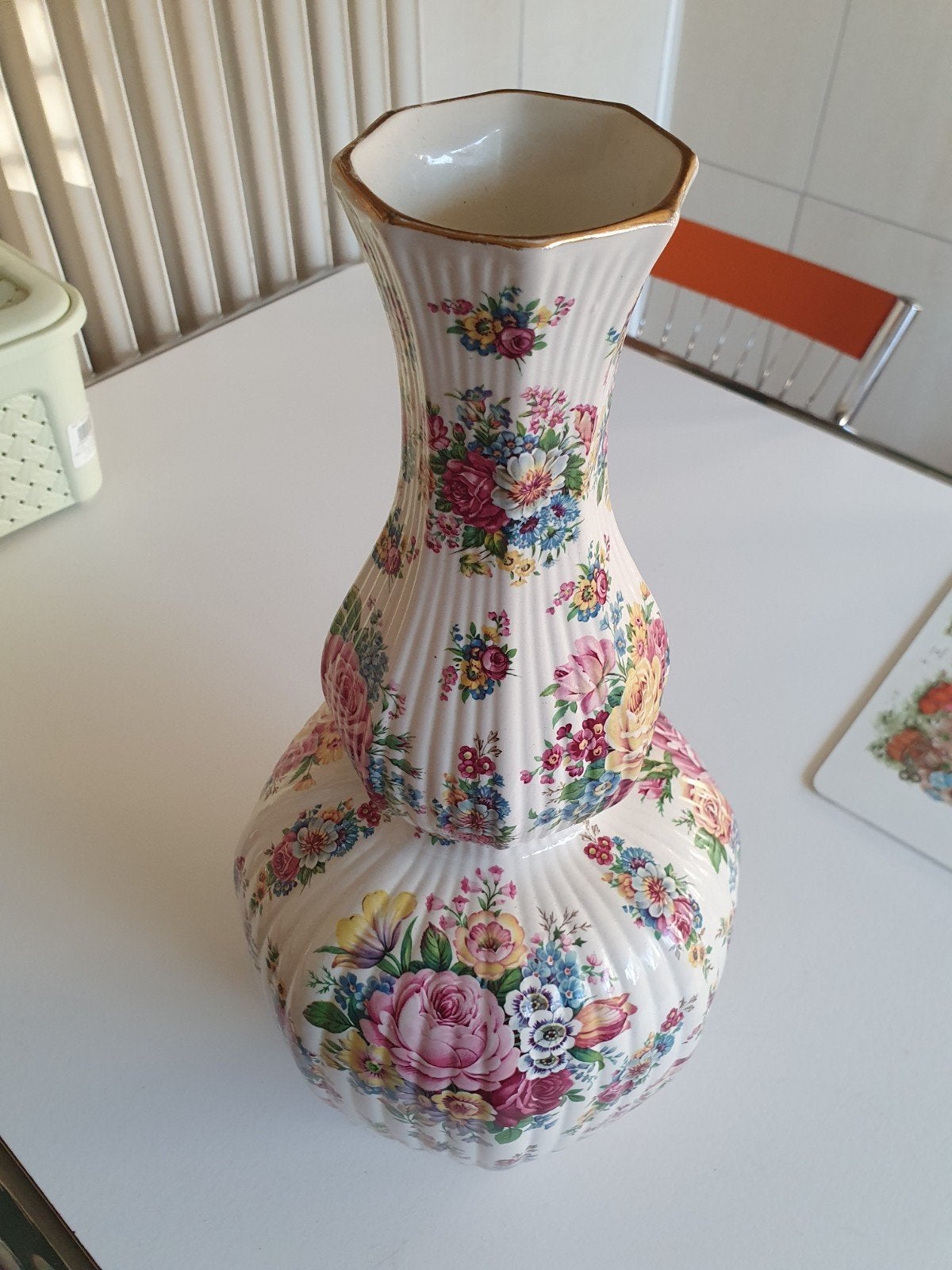mooi oude antieke vaas boch gestempeld 43 cm.hoogte, Ophalen of Verzenden