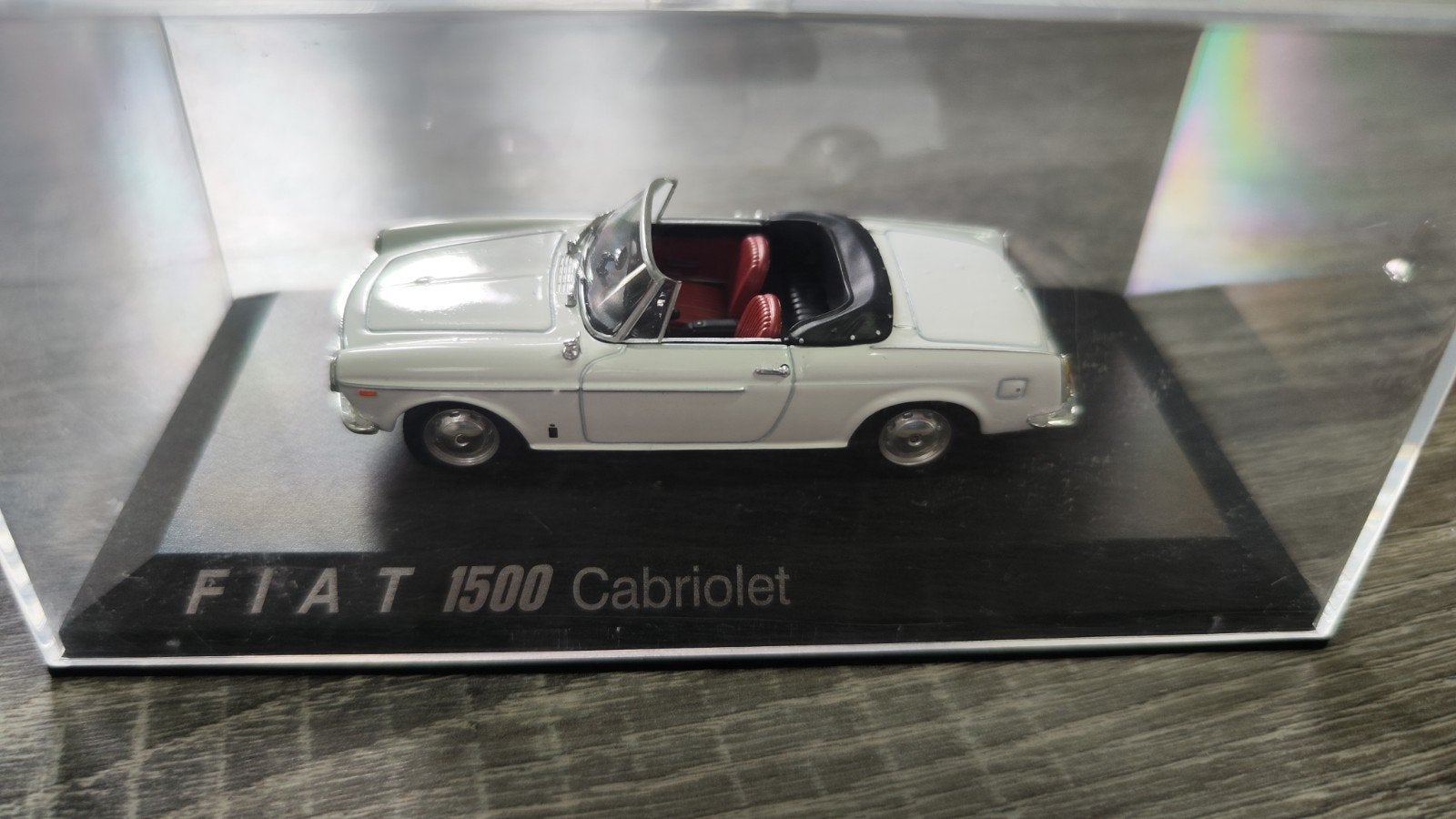 Fiat 1500 Cabriolet 1/43 - Noorwegen, Ophalen of Verzenden