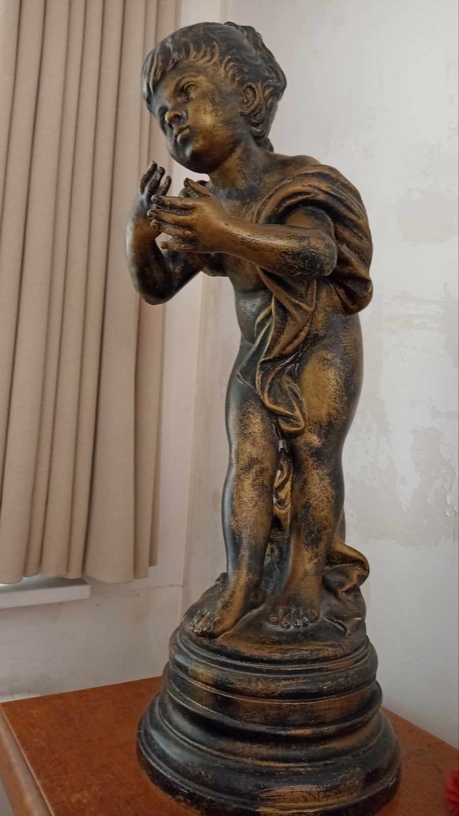 Cherub / Engel, Antiquités & Art, Art | Sculptures & Bois, Enlèvement, 50 - 100 cm