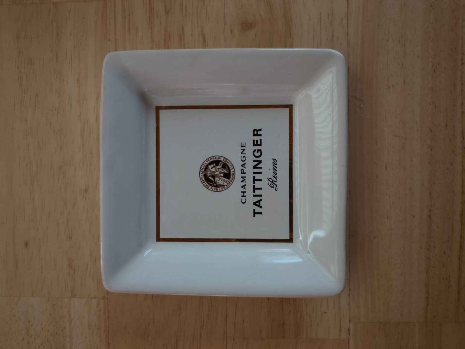 Vintage Taittinger reclame-asbak/vide-poche, Ophalen, Zo goed als nieuw