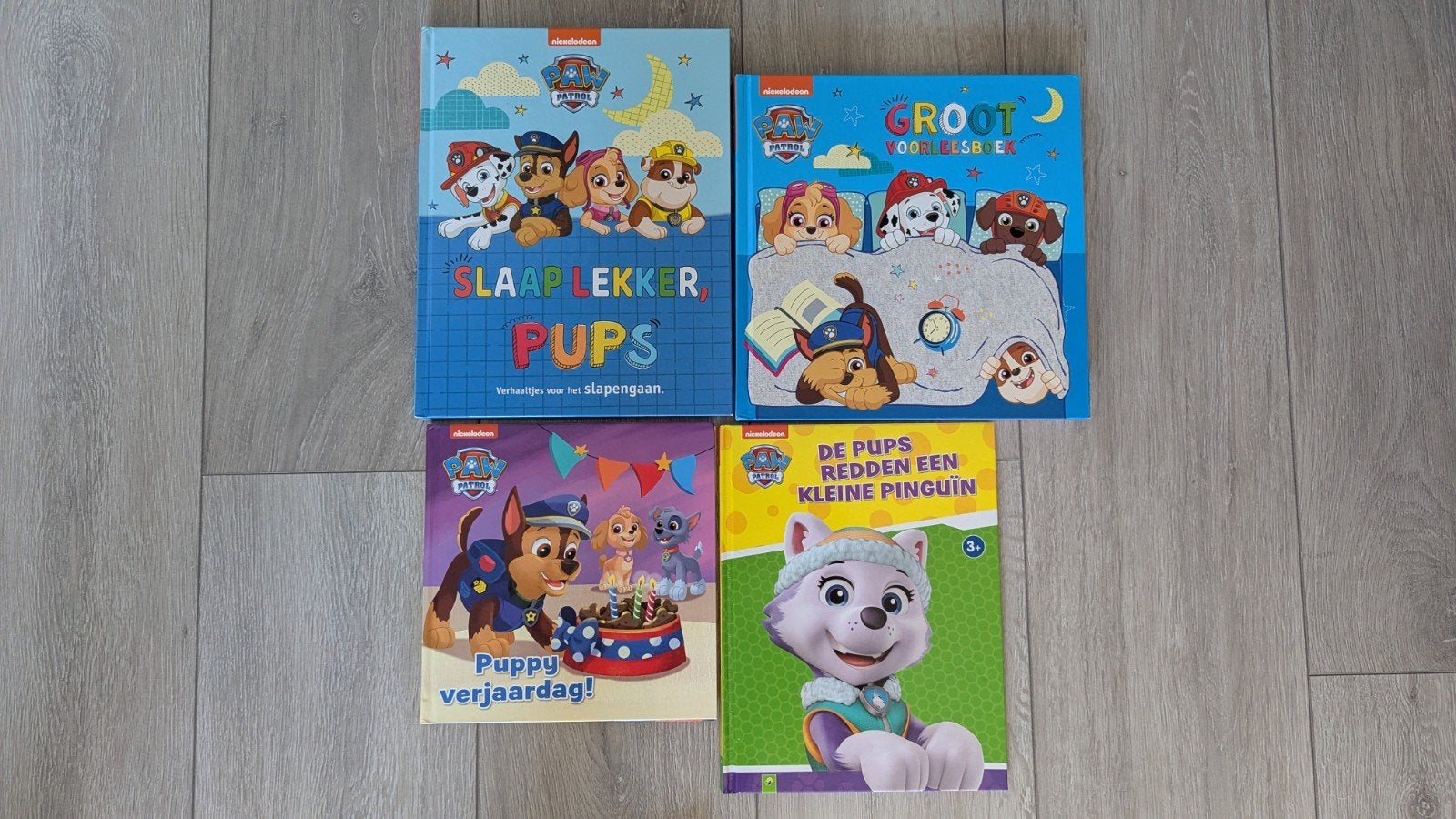 4 Paw Patrol-boeken, waaronder het grote voorleesboek, Boeken, Ophalen