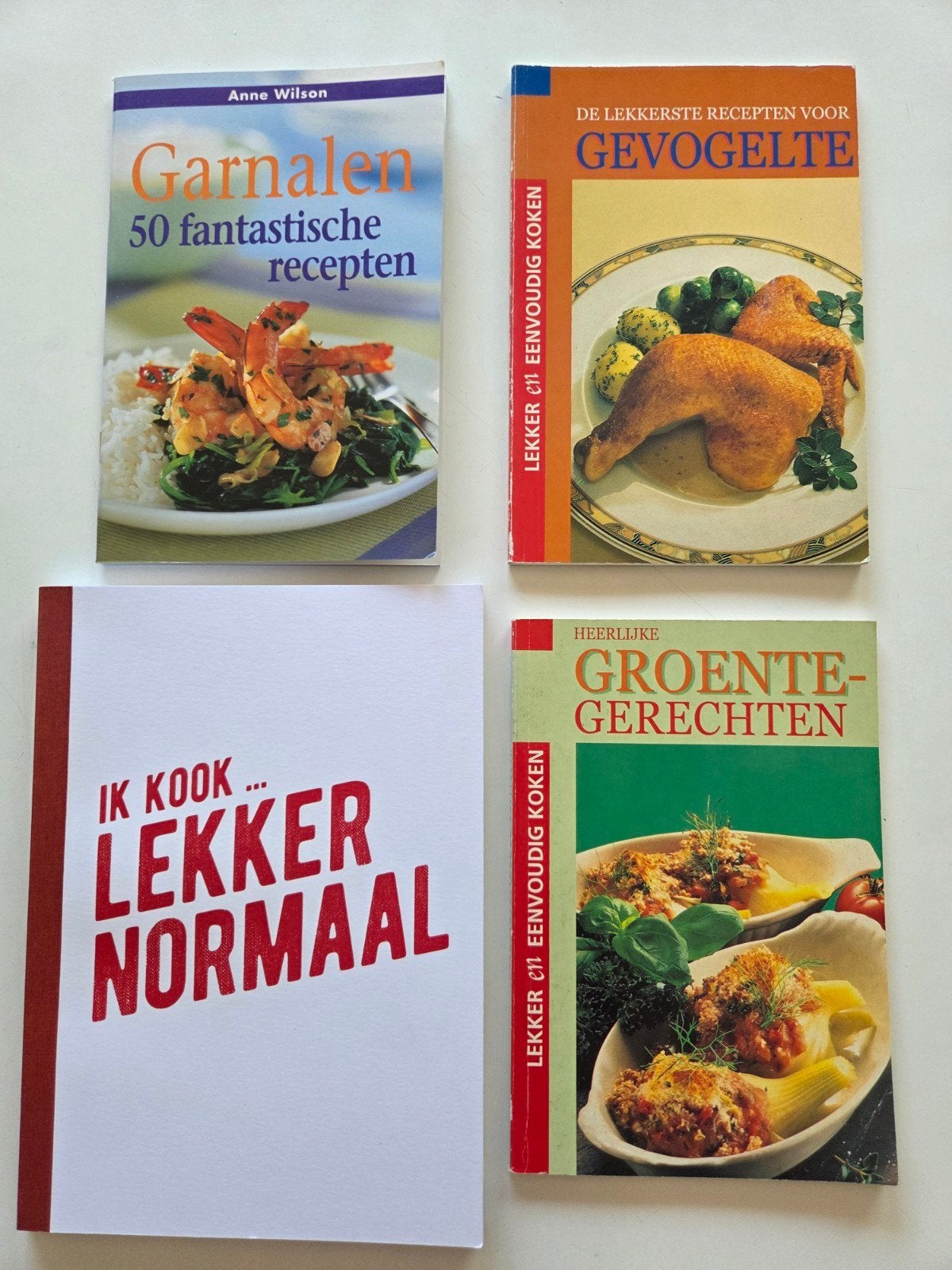 4 kookboeken, Ophalen of Verzenden, Zo goed als nieuw
