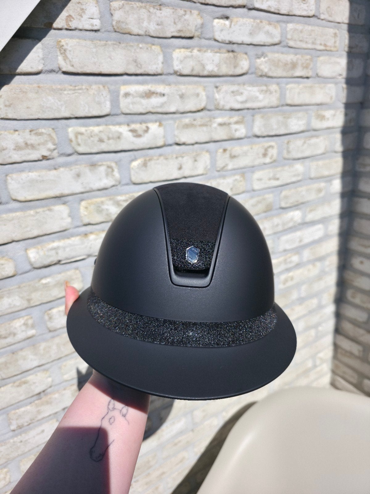 Samshield Miss Shield 1.0, Neuf, Femmes, Noir, Casque d'équitation/bombe