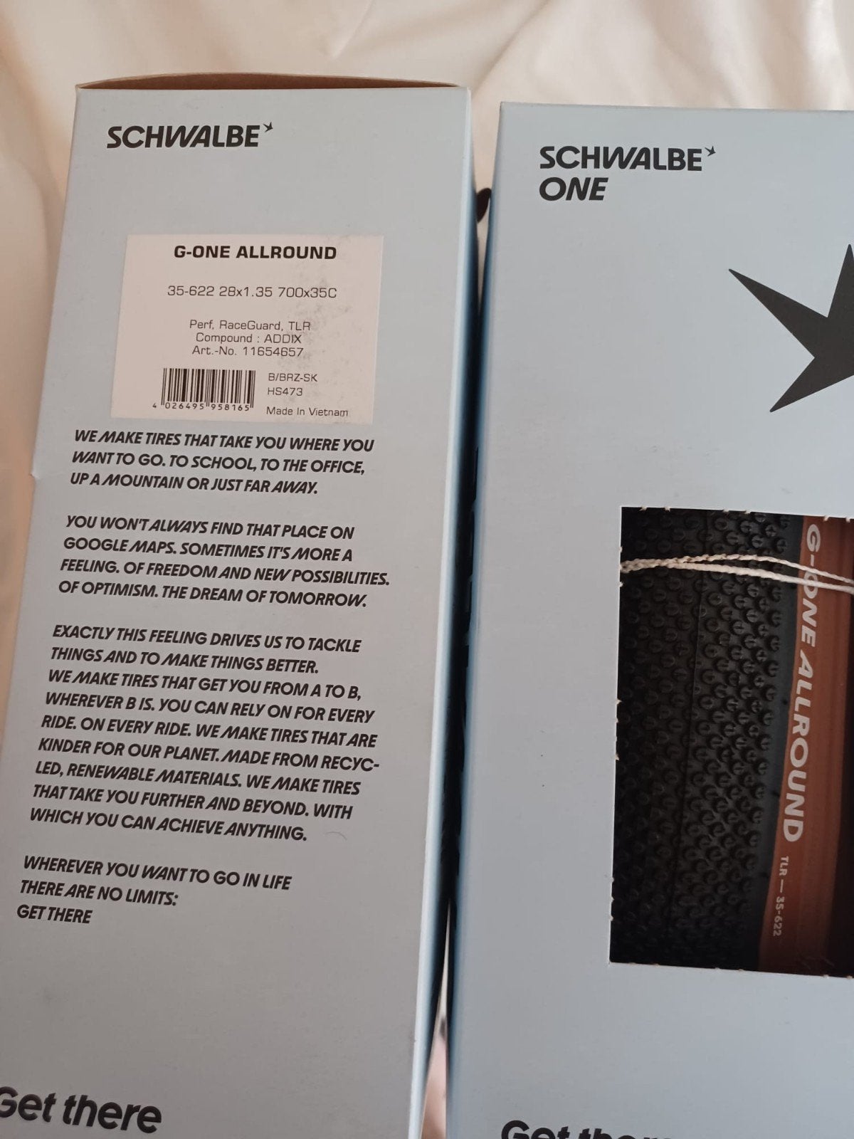 schwalbe one g-one allround  gravel band 35mm, Vêtements | Femmes, Leggings, Collants & Bodies, Enlèvement