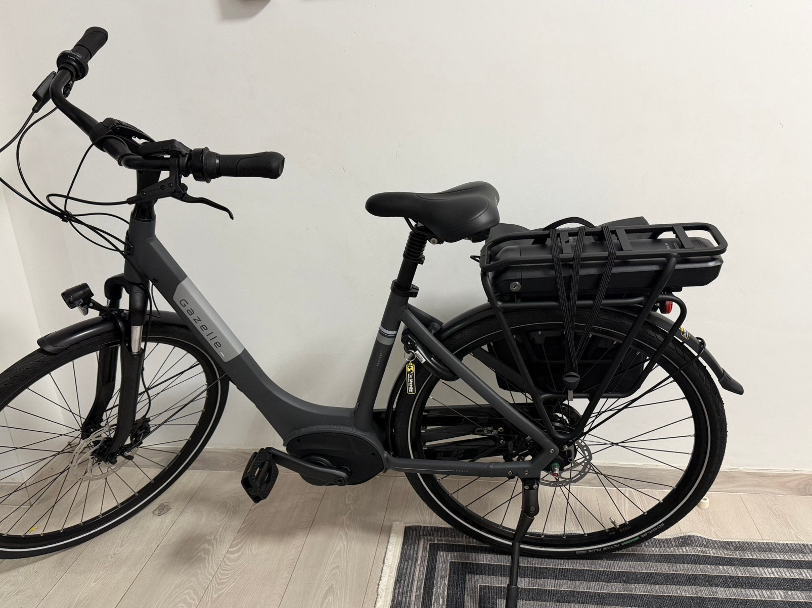 Gazelle Paris C7+ HMB Dames 49 – 500Wh, Fietsen en Brommers, Elektrische fietsen, Ophalen, Zo goed als nieuw, Gazelle