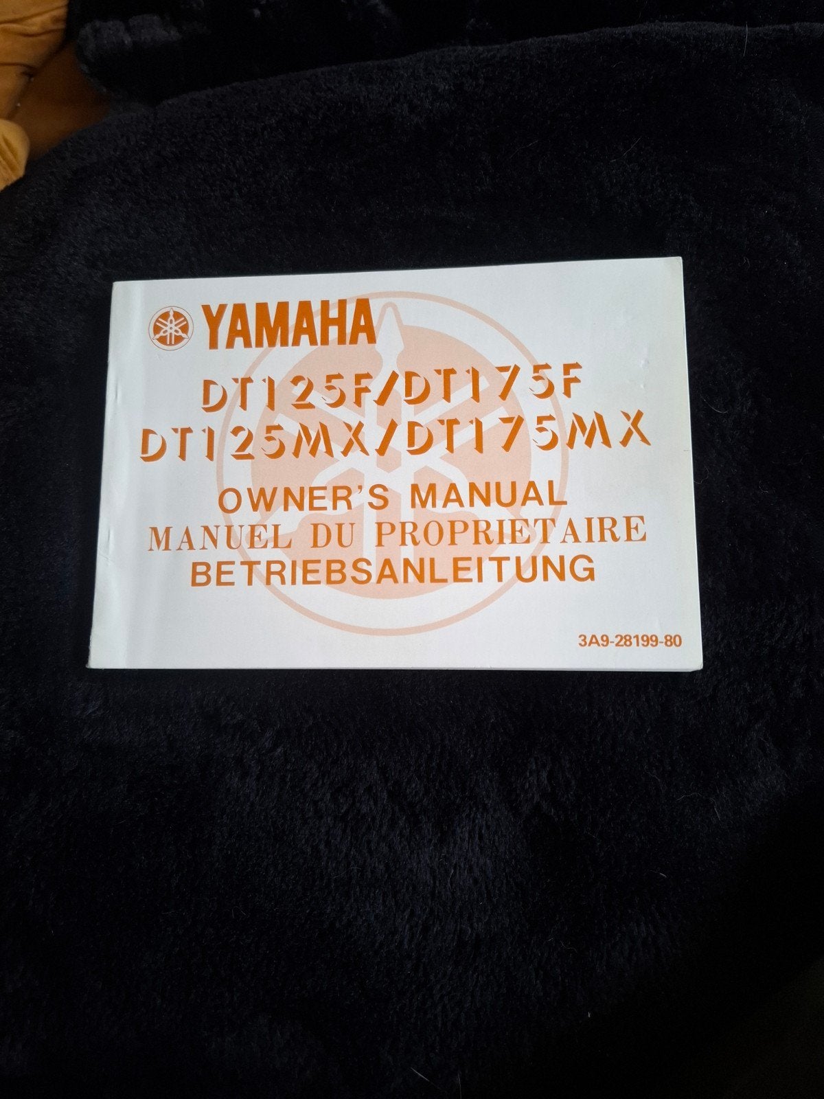 Manuel du propriétaire d'origine Yamaha DT125MX / DT175MX (D, Enlèvement ou Envoi