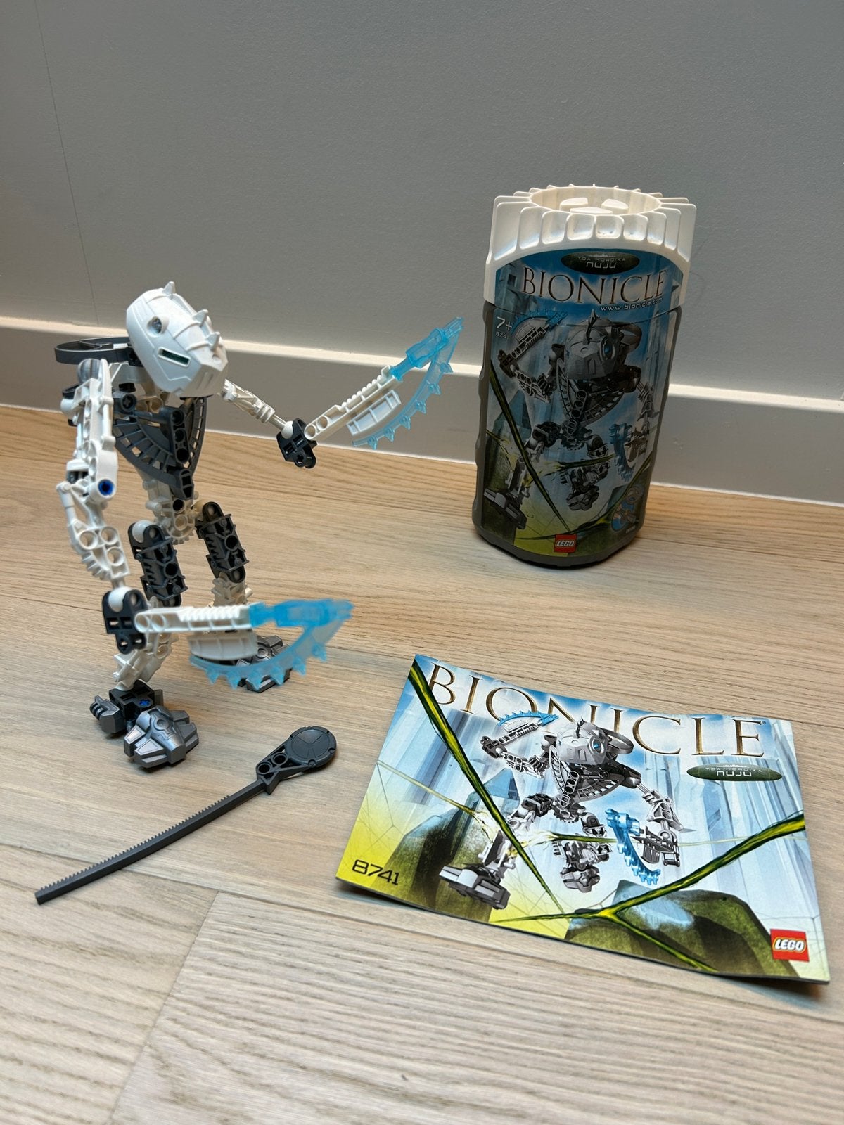 Lego bionicle nuju 8741, Ophalen of Verzenden, Zo goed als nieuw, Lego, Bionicle