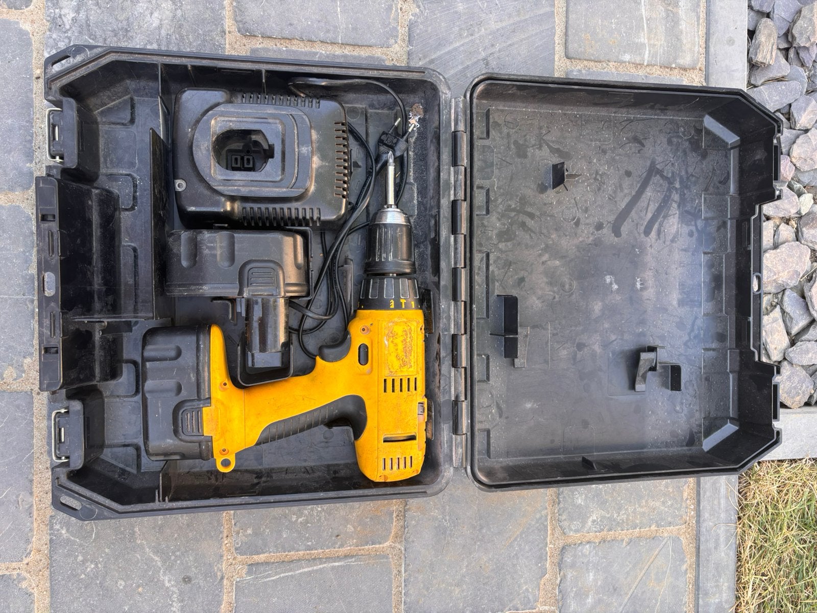 Dewalt accu schroef/boor/klopmachine, Doe-het-zelf en Bouw, Gereedschap | Boormachines, Ophalen of Verzenden, Gebruikt, Boor- en Schroefmachine