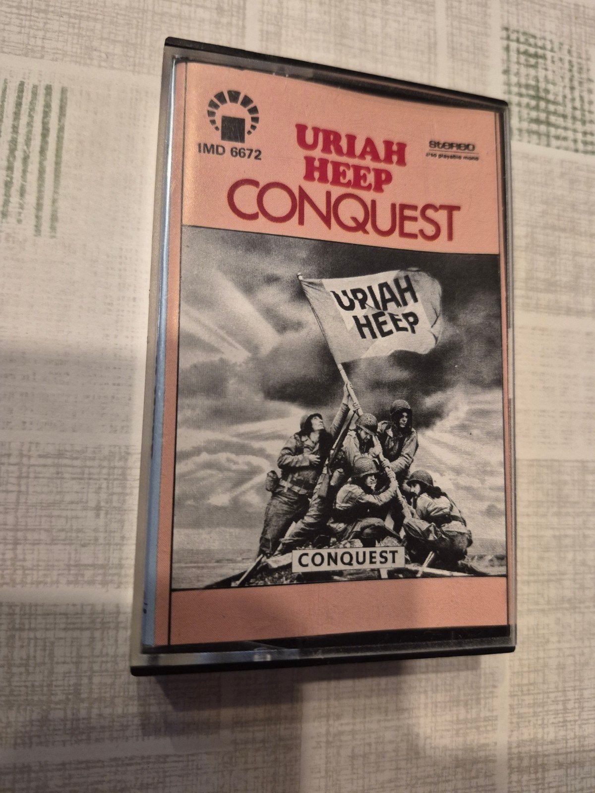Uriah Heep : Conquest cassette, Ophalen of Verzenden