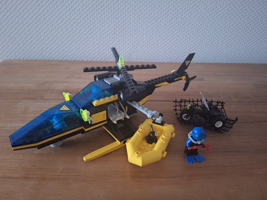 lego resq helikopter 6462, Kinderen en Baby's, Lego, Ophalen of Verzenden, Compleet, Complete set