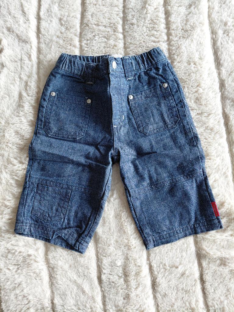 jeansbroekje M62, Kinderen en Baby's, Babykleding | Maat 62, Gebruikt, Broekje, Ophalen of Verzenden, Premaman