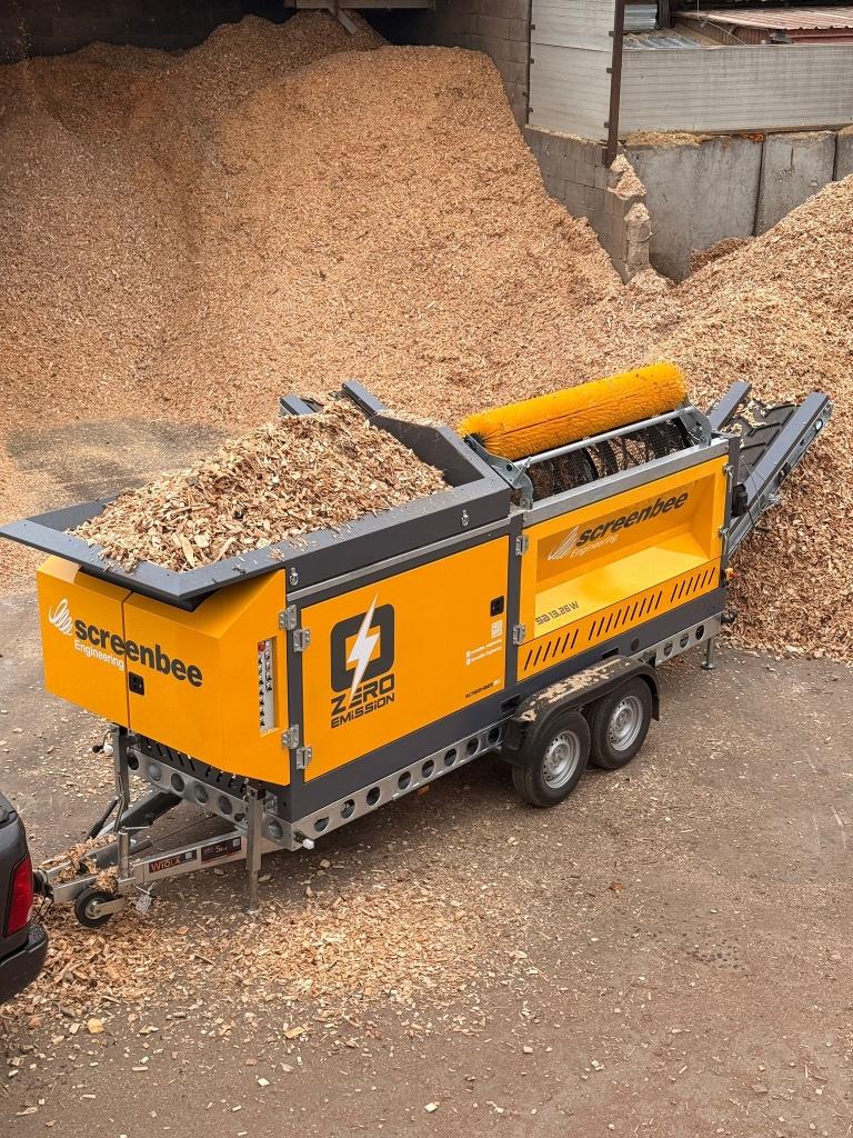 TROMMELZEEF ScreenBee trailer, Zakelijke goederen, Ophalen, Transport