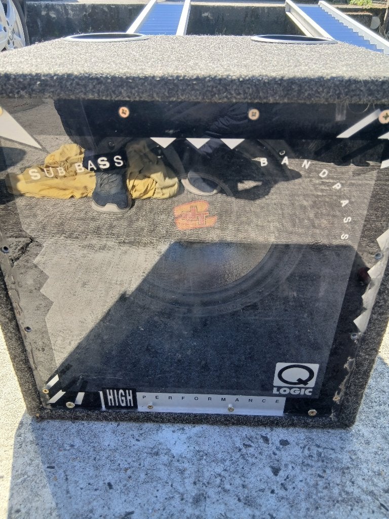 Subwoofer, Gebruikt, Subwoofer, Ophalen, 150 watt of meer