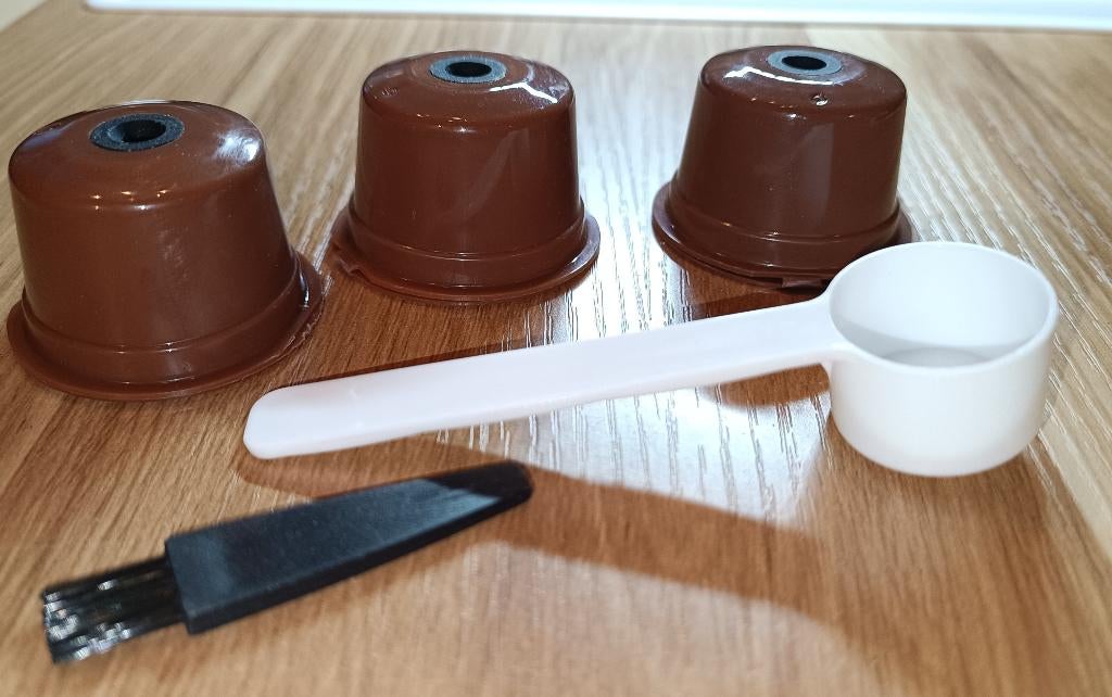 Herbruikbare Nespresso Capsules – Set van 3, Nespresso, Nieuw, Ophalen of Verzenden, Capsulehouder