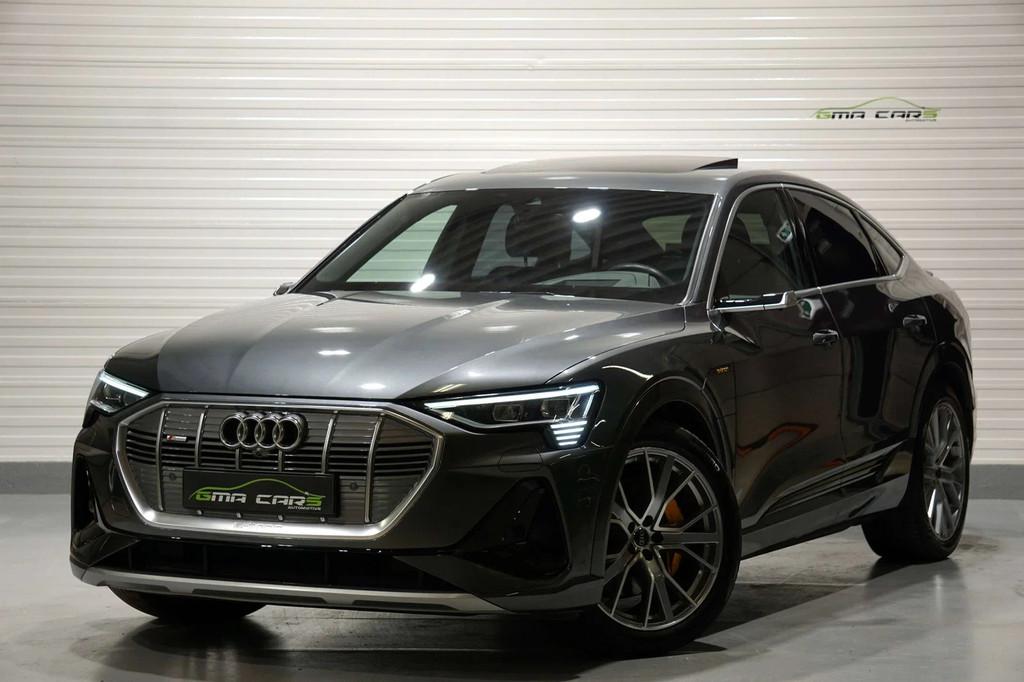 Audi e-tron E-Tron 71 kWh 50 Quattro S line-Nav-Pano-360c-Le, Auto's, Audi, Automaat, 230 kW, Gebruikt, 313 pk