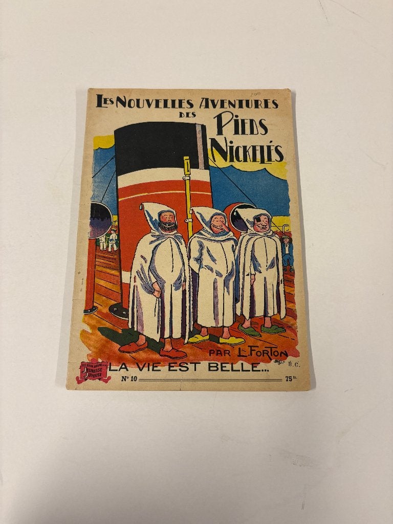 Album Les pieds Nicikelés "La vie est belle" numéro 10, Enlèvement ou Envoi
