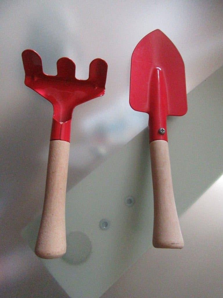 mini pelle et rateau de jardinage neufs, Jardin & Terrasse, Enlèvement, Râteau