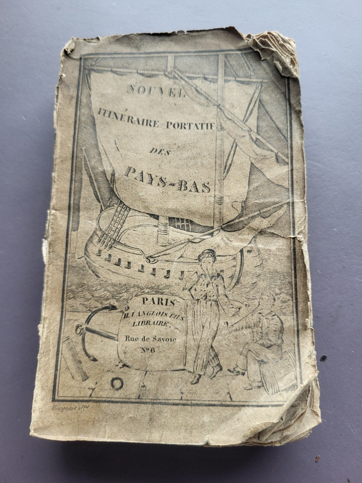 Nouvel itinéraire de voyage portable entre la Belgique et le, Antiquités & Art, Enlèvement ou Envoi