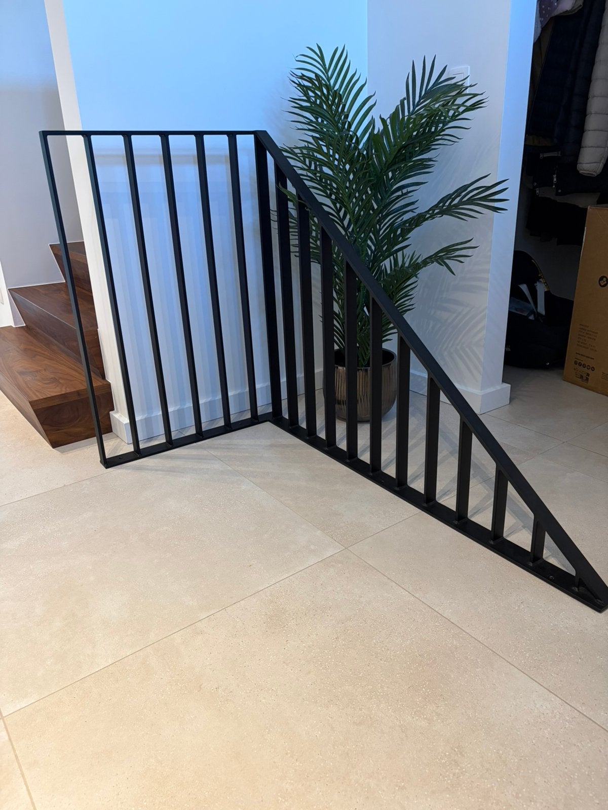 Stalen balustrade, Tuin en Terras, Ophalen, Nieuw