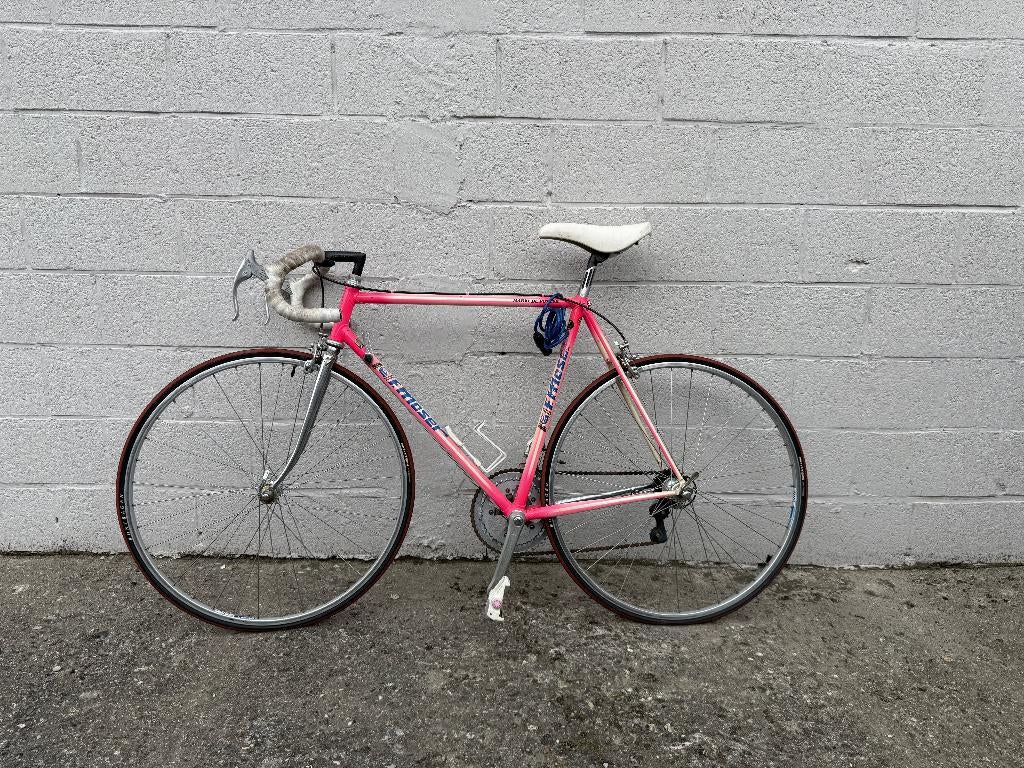 Francesco Moser vintage racefiets, Fietsen en Brommers, 28 inch, Gebruikt, Heren, 53 tot 57 cm