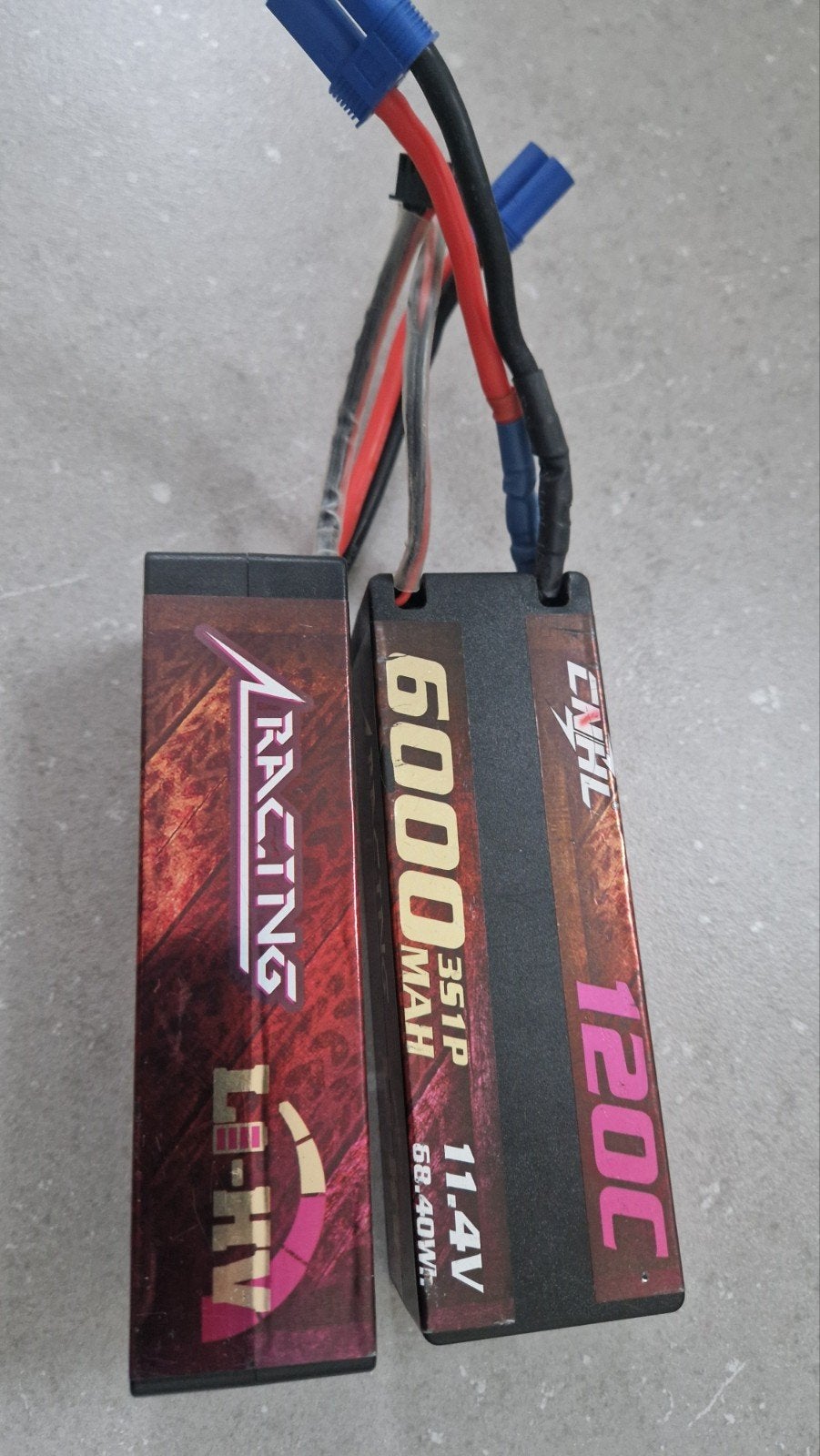 2 x CNHL 3s Lihv Lipo 11.4V 6000mAh, Hobby & Loisirs créatifs, Modélisme | Radiocommandé & Téléguidé | Voitures, Utilisé, Enlèvement