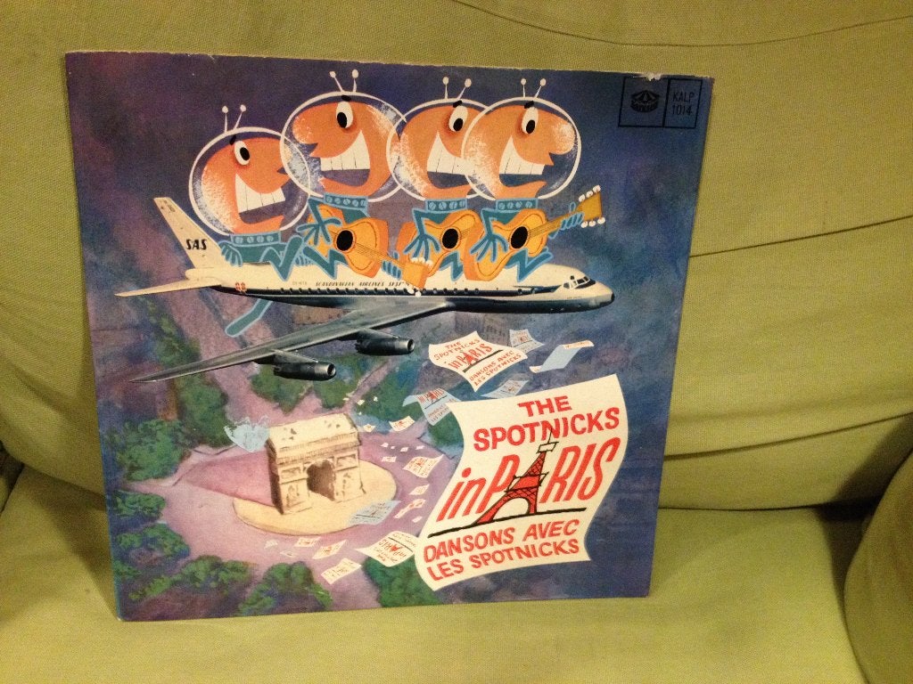 The Spotnicks - The Spotnicks in Paris, Enlèvement ou Envoi, Rock 'n' roll, Utilisé, LP