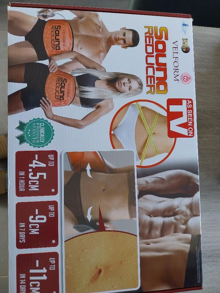 Réducteur de sauna Velfirm, Enlèvement, Comme neuf, Appareil
