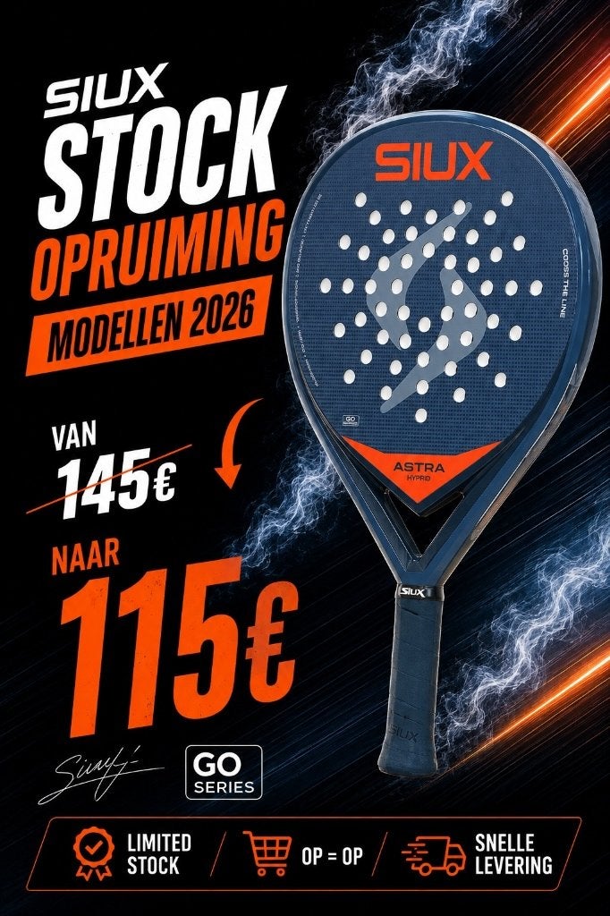 Nieuwe Siux Astra Hybrid 2026 padel racket, Sport en Fitness, Ophalen of Verzenden, Nieuw, Padelracket