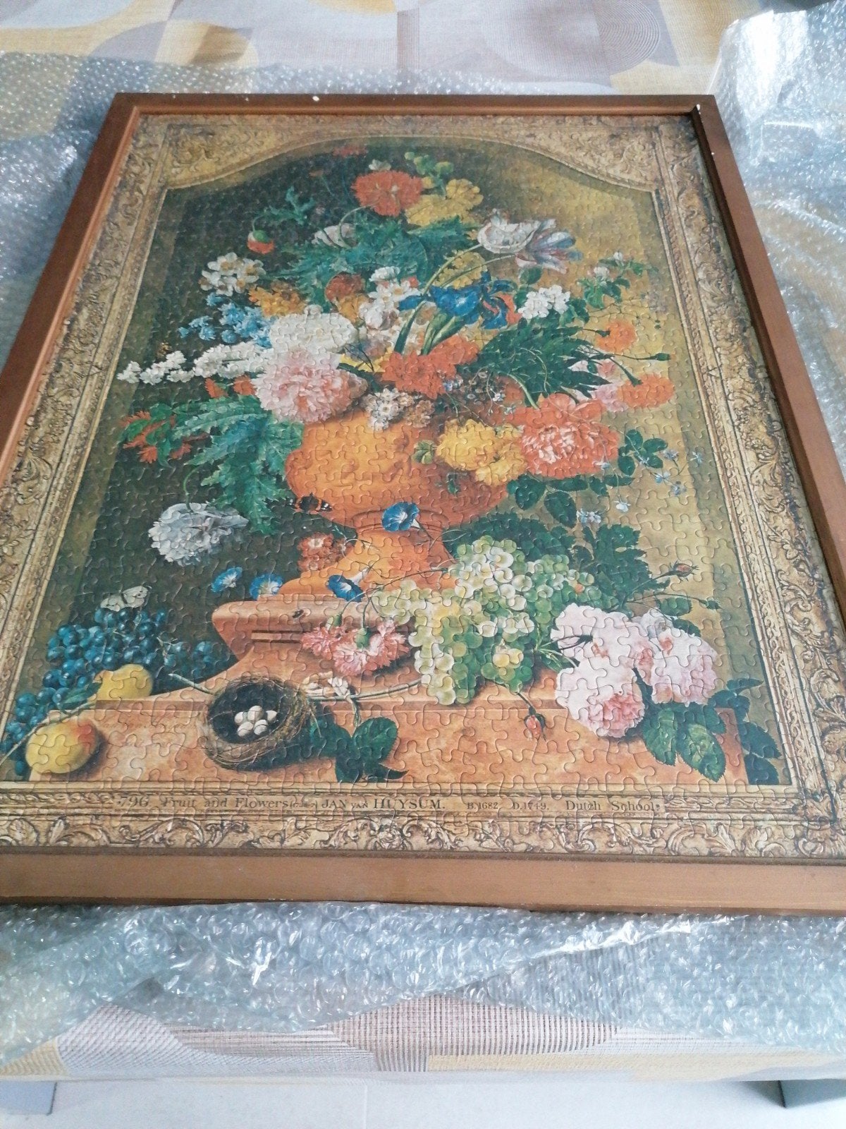 kader met puzzel, Ophalen, Gebruikt