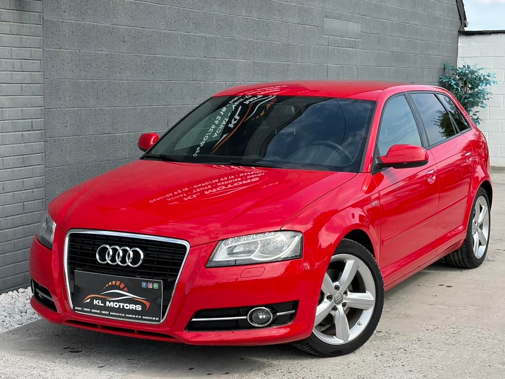 AUDI A3 SPORTBACK ÉDITION S-LINE 1.4TFSI 134 000KM CARPASS, Autos, Euro 5, Achat, Entreprise, Noir