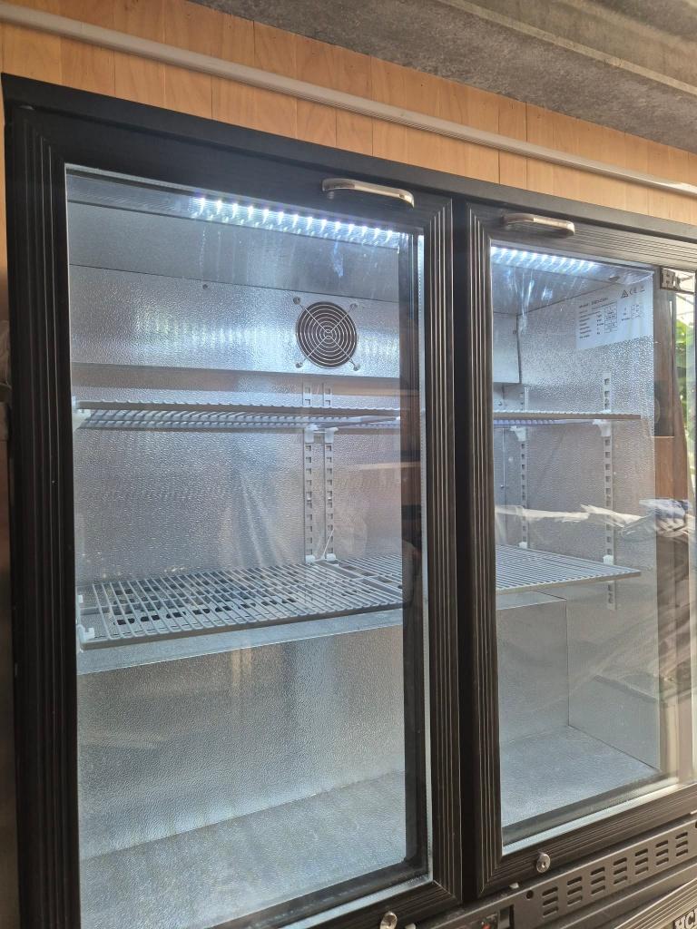 koelkast - flessenfrigo -  barkoelkast - glasdeurkoeling, Ophalen, Dranken