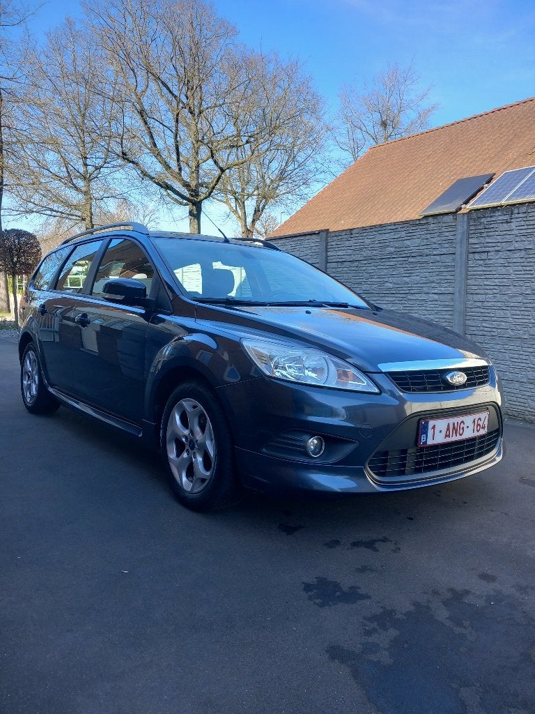 Ford focus 1.6tdci econetic biv 124€, Auto's, 1596 cc, Stof, Zwart, 4 cilinders