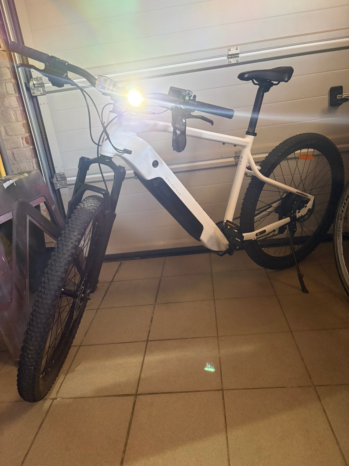 Mountainbike met batterij, Fietsen en Brommers, Ophalen of Verzenden, Zo goed als nieuw