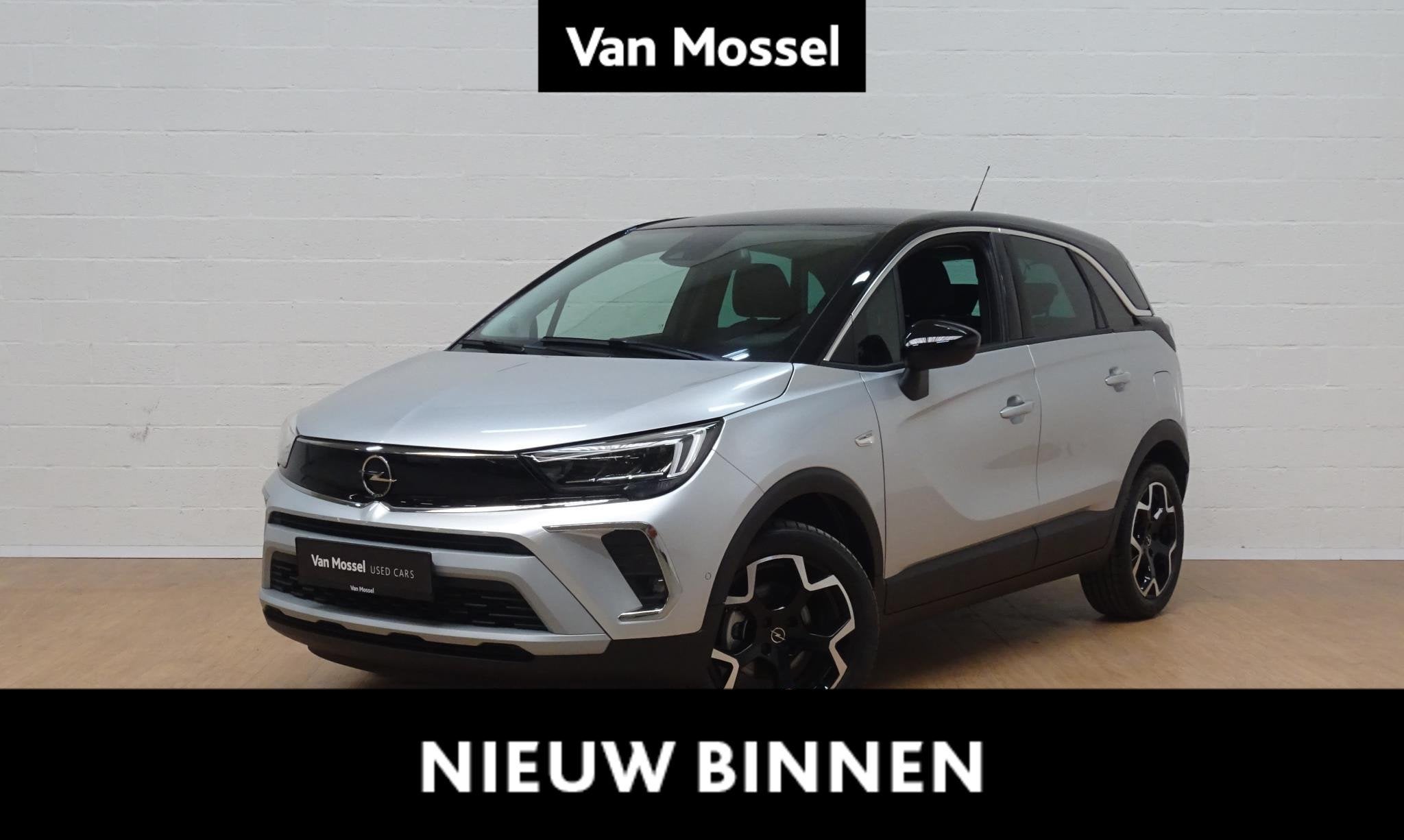 Opel Crossland 1.2T Elegance automaat (automatique), Autos, Argent ou Gris, Carnet d'entretien, 5 portes, 96 kW