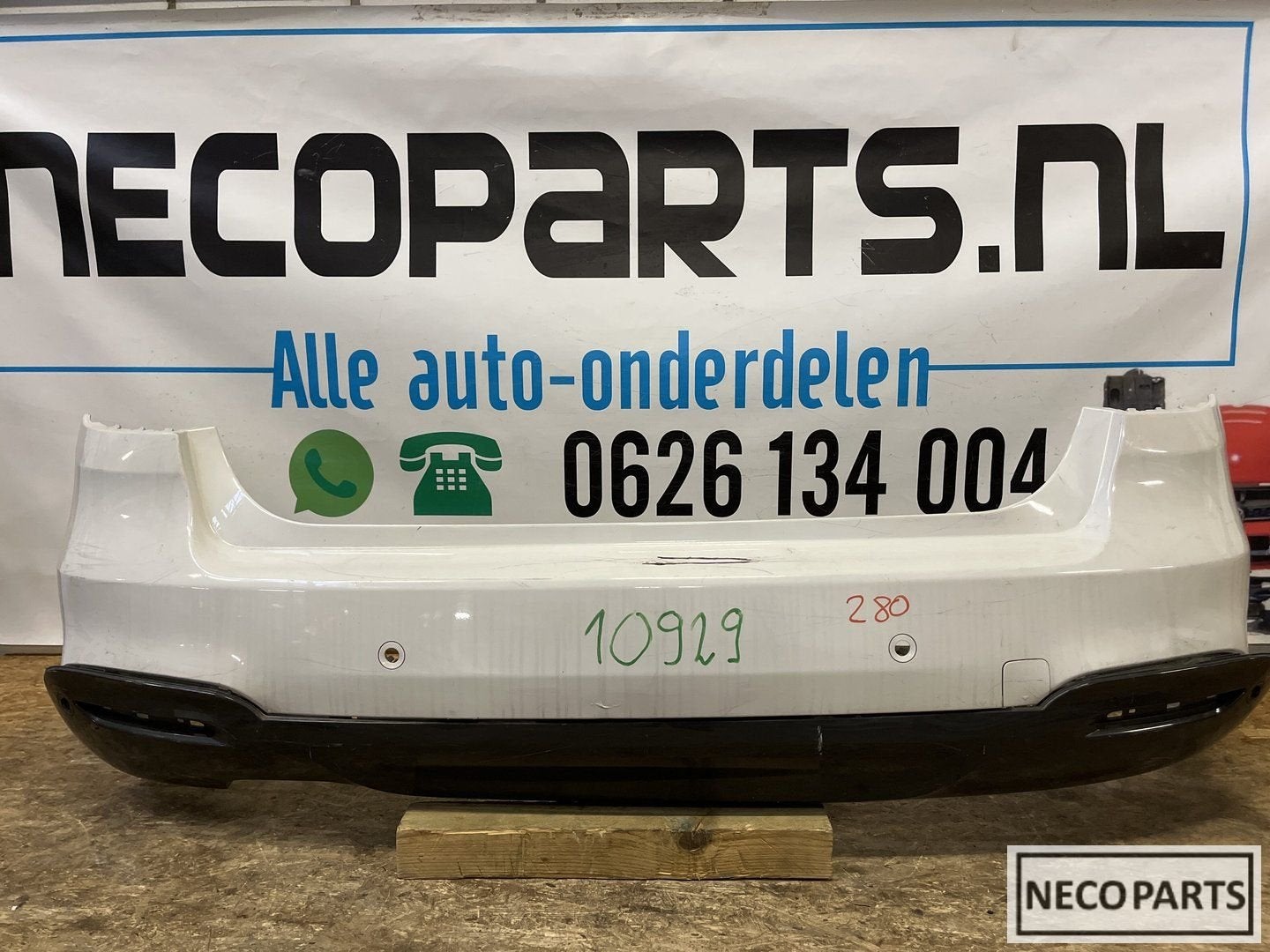 BMW 3 SERIE GT F34 ACHTERBUMPER BUMPER ORIGINEEL, Arrière, -, Utilisé, -