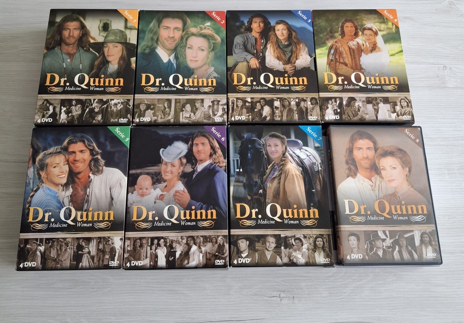 dr quinn collectie in nieuwstaat, Ophalen of Verzenden
